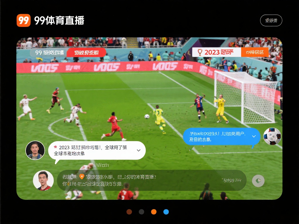 便捷互动功能：
除了观看直播，你还可以